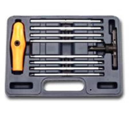 Homepage Extra Long SAE Ball Hex Ratcheting T-Handle, 10-Piece Set HO62514